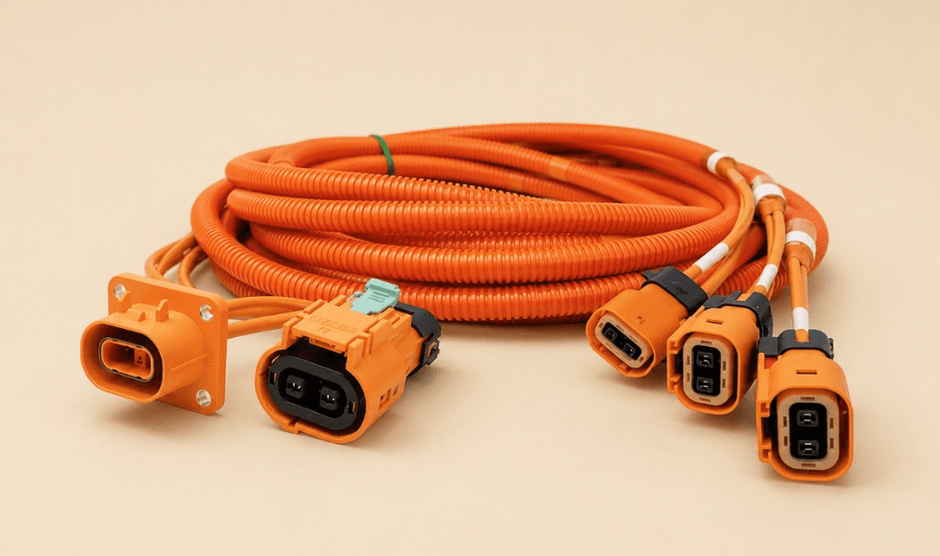 High voltage wiring